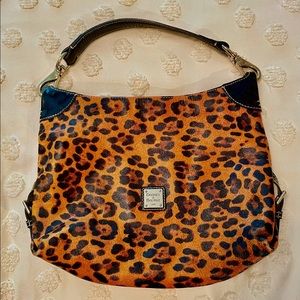 Dooney & Bourke cheetah print purse.